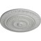 Ekena Millwork Christopher Ceiling Medallion, Hand-Painted Frost, 26 5/8"OD x 2 1/4"P CM26CSFRF - alternate 3
